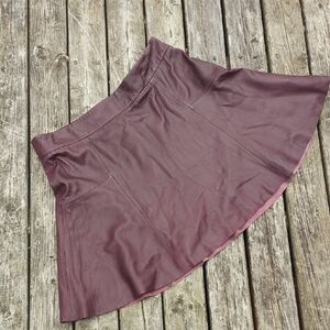 Banana Republic A-Line Skirt in Deep Plum